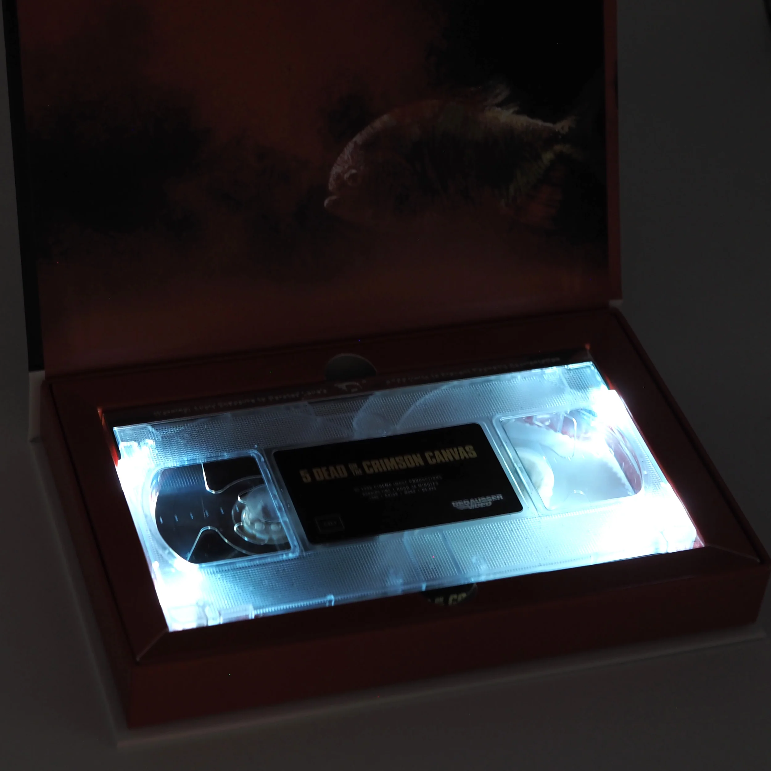 5 Dead on the Crimson Canvas - Limited Edition Deluxe LED VHS - Image 3
