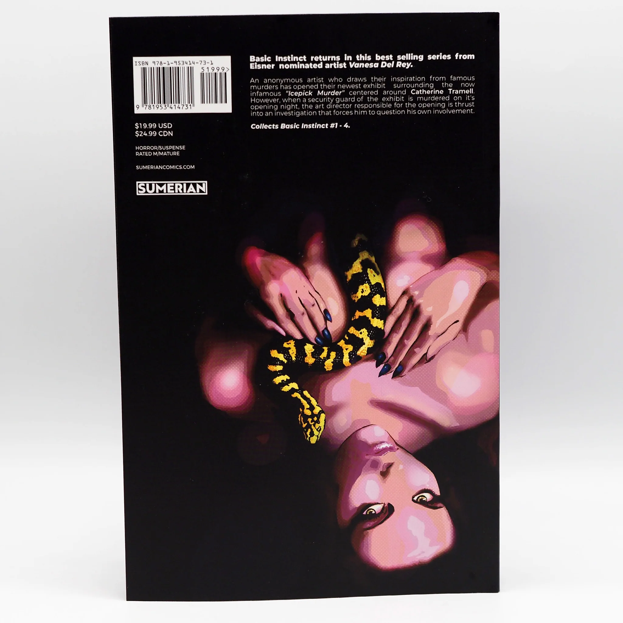 Basic Instinct Volume 1 - Paperback Comic Book - Image 3