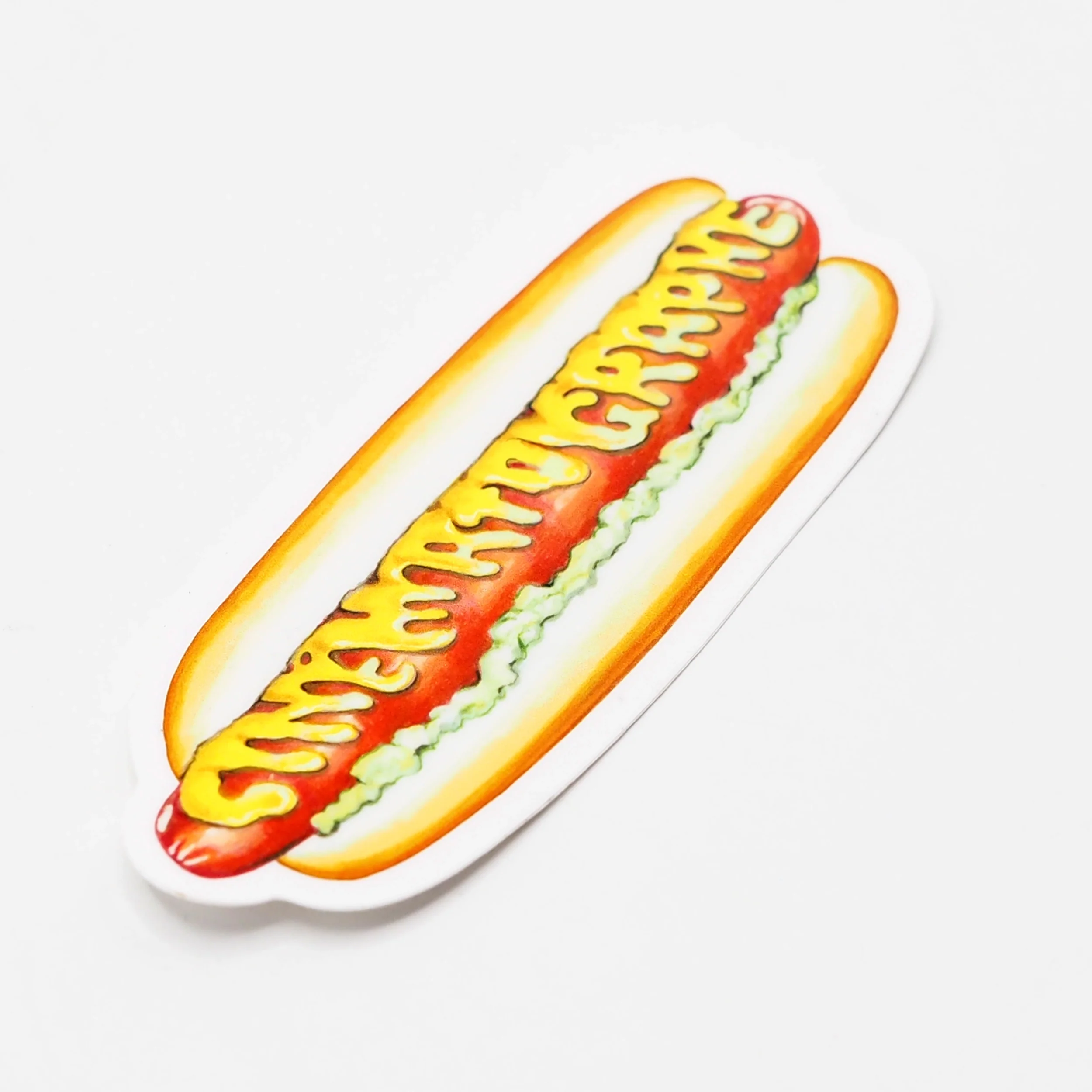 Cinématographe Hotdog Sticker - Image 2
