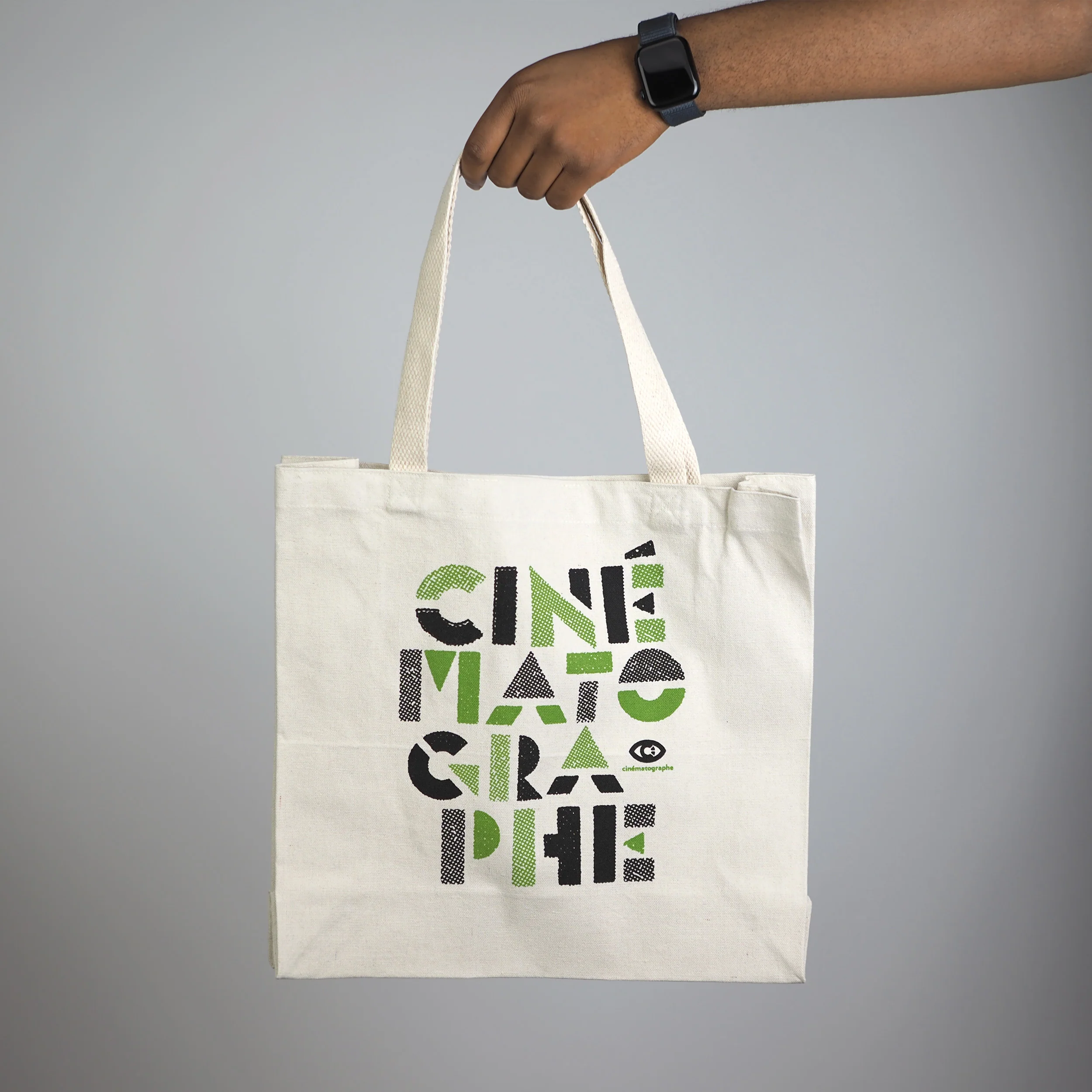 Cinématographe - Minimalist Geometry - Tote Bag - Image 3