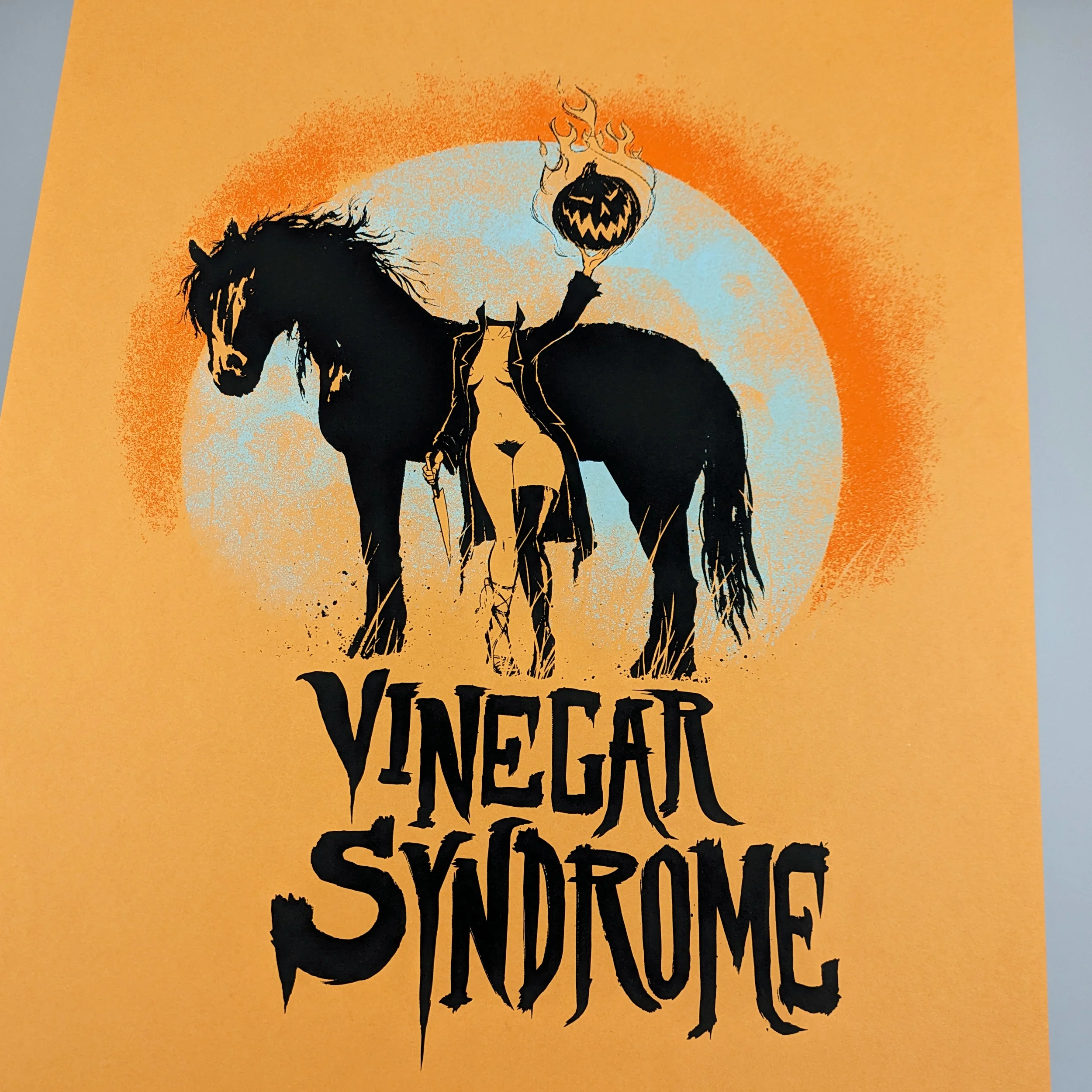 Syntoberfest - Headless Horsewoman - Limited Edition Screen Print - Image 3