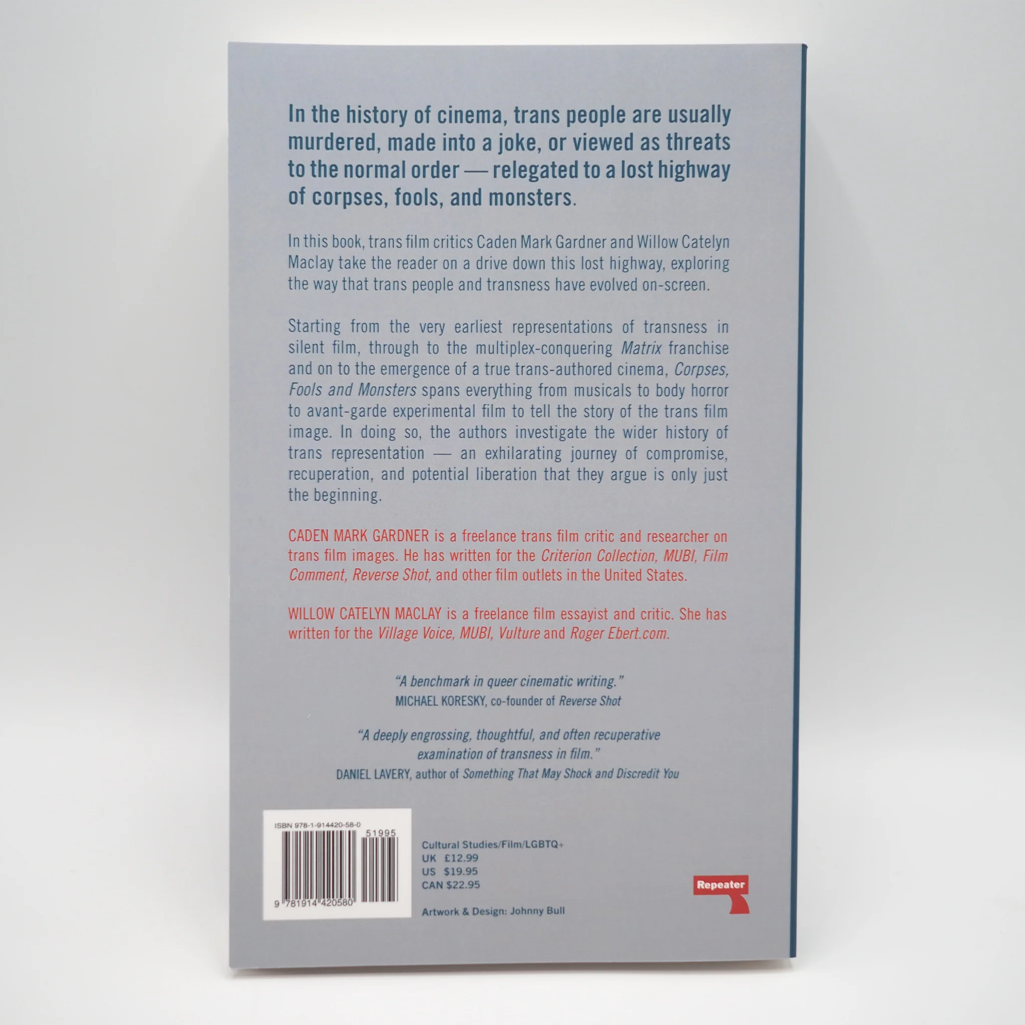 Corpses, Fools and Monsters: The History and Future of Transness in Cinema - Paperback Book - Image 2