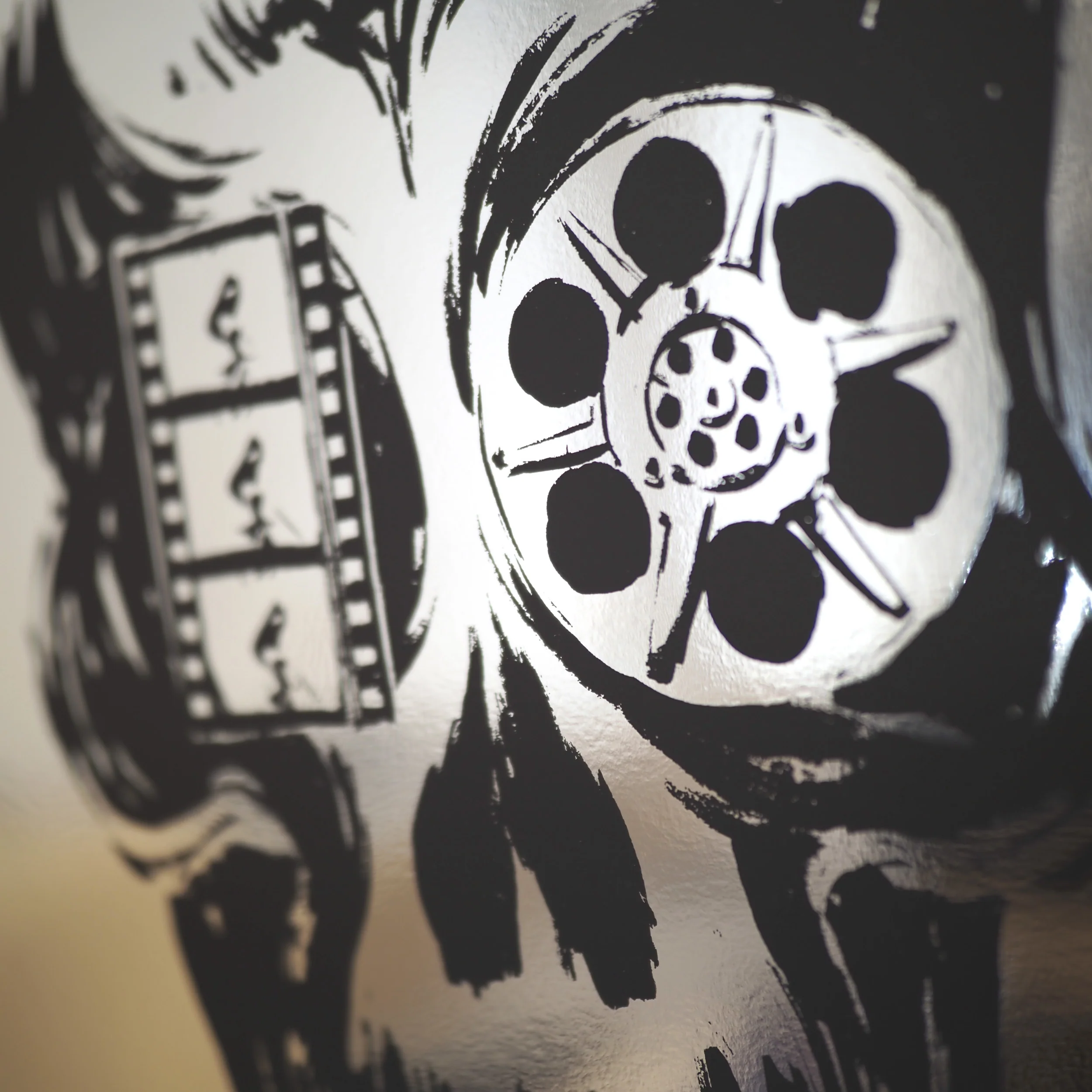 Cranialvision - VS 10 Year Anniversary Silver Foil Variant - Screen Print - Image 5
