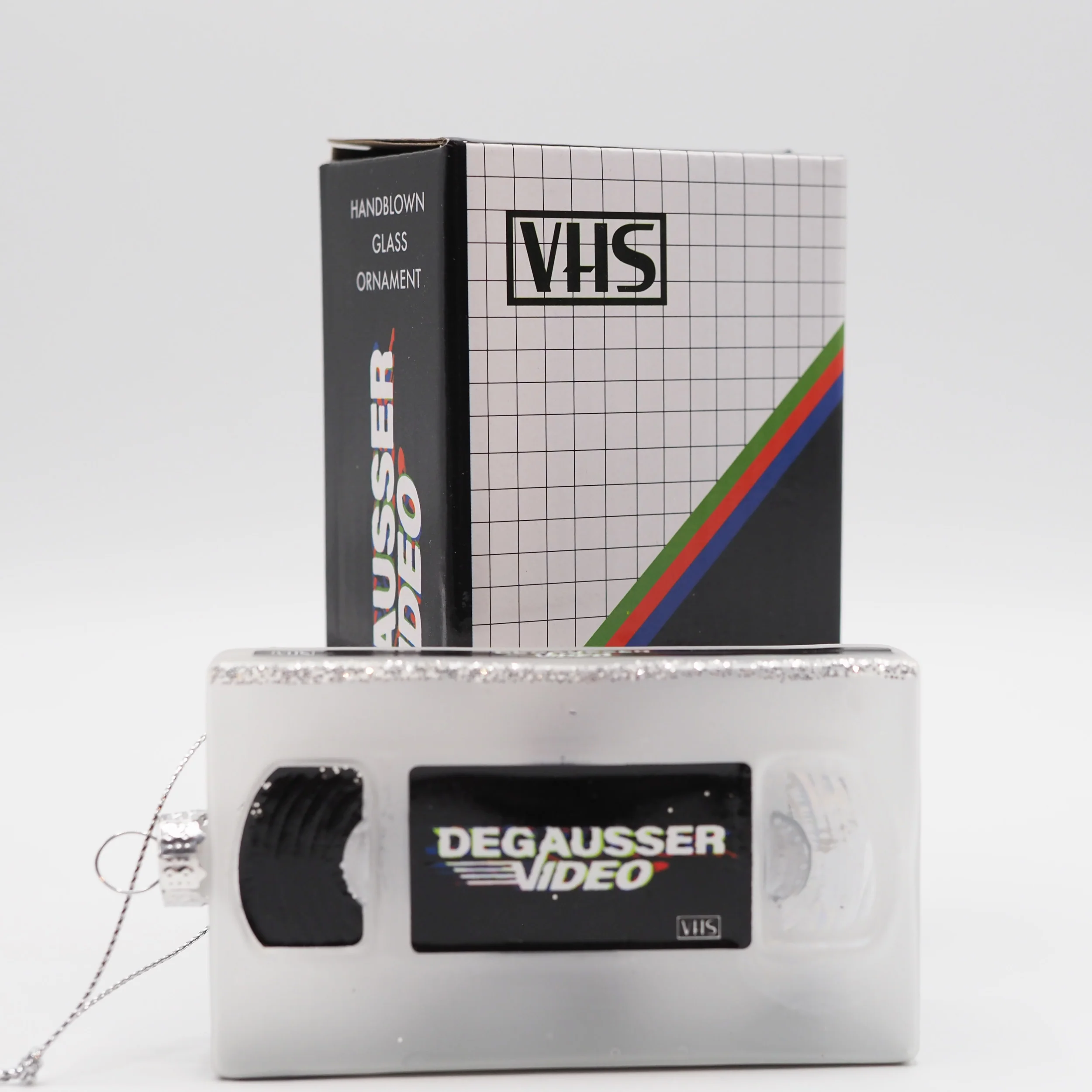 Degausser Video VHS - Glass Ornament - Image 5