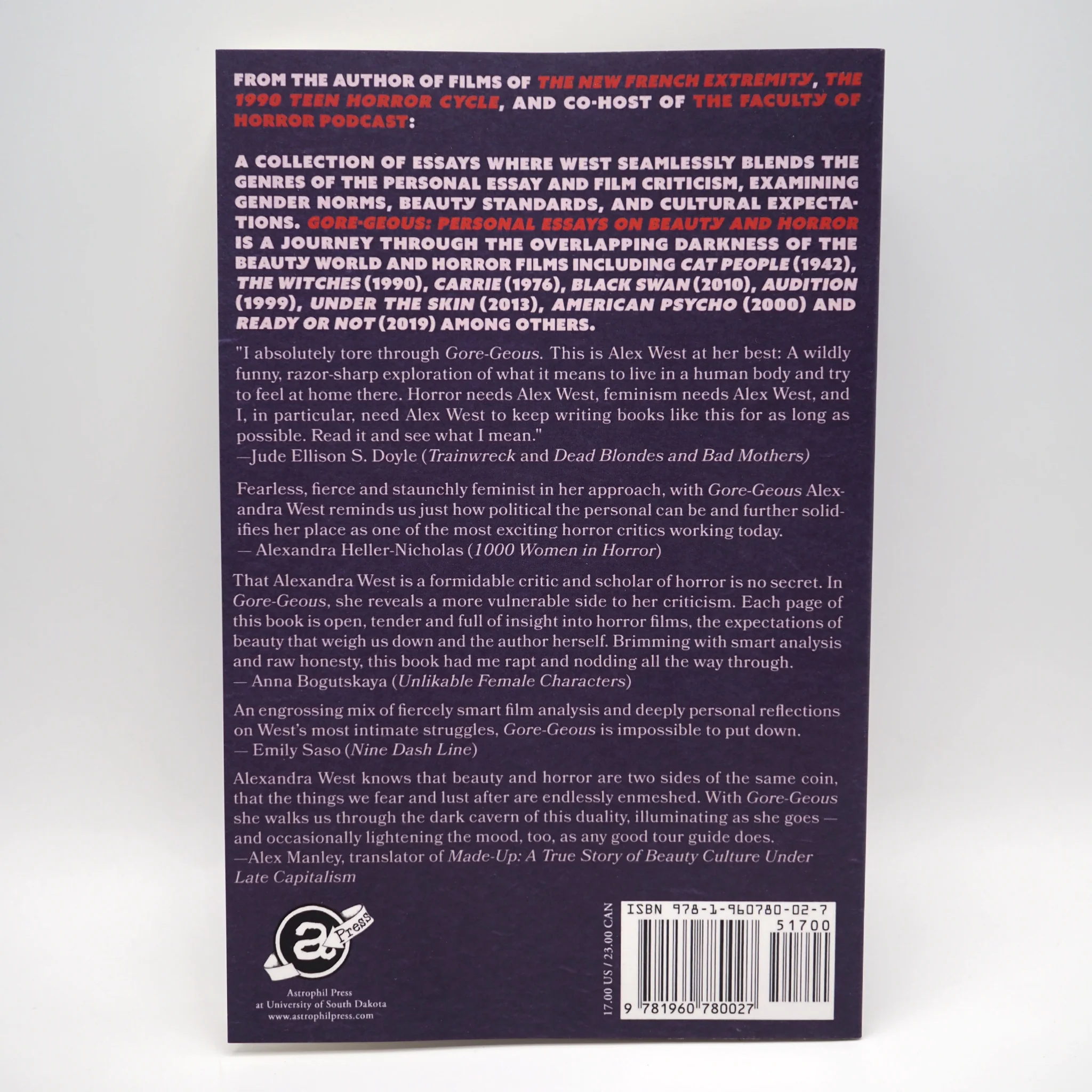 Gore-Geous: Personal Essays on Beauty and Horror - Paperback Book - Image 2