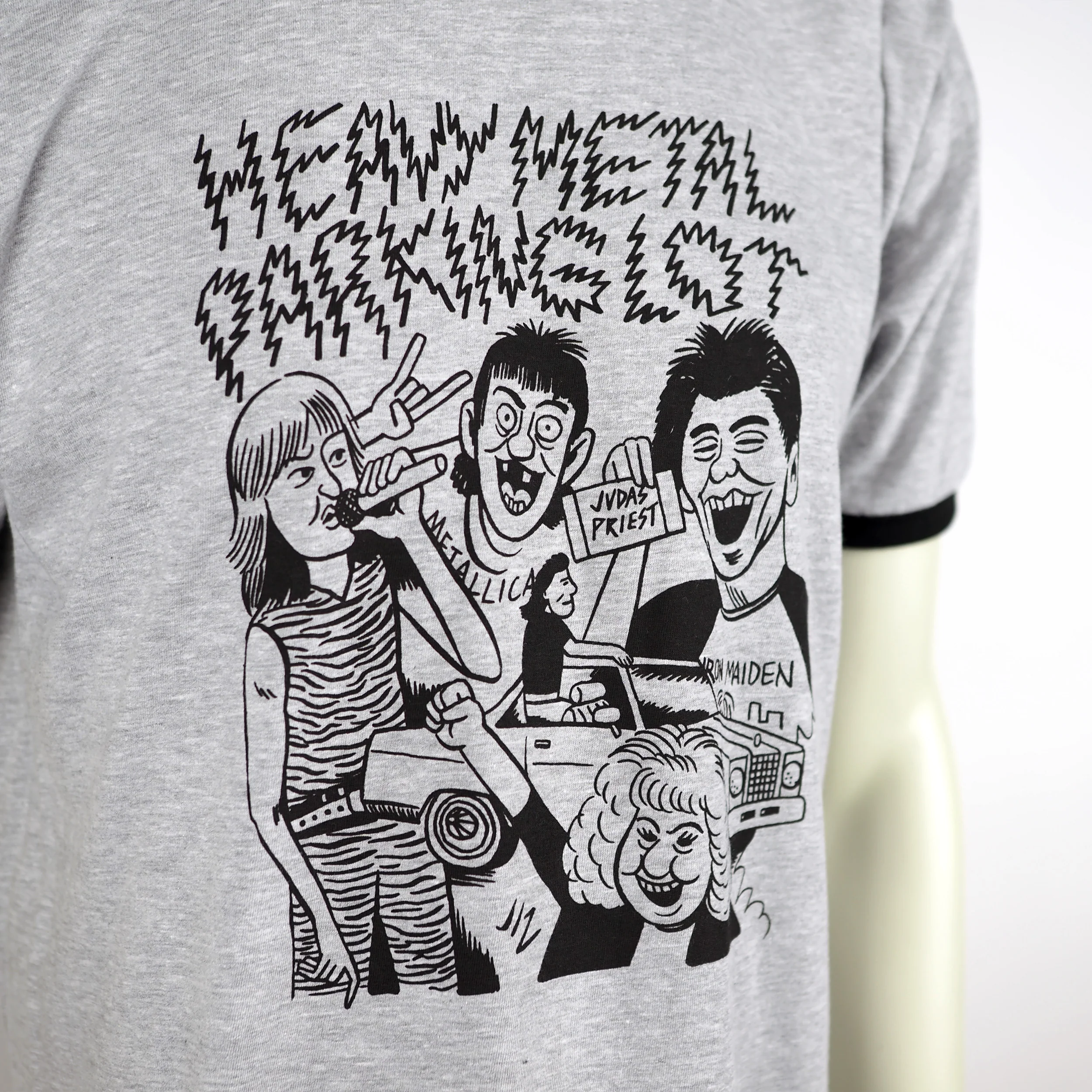 Heavy Metal Parking Lot - Ringer Variant - Shirt - Image 12