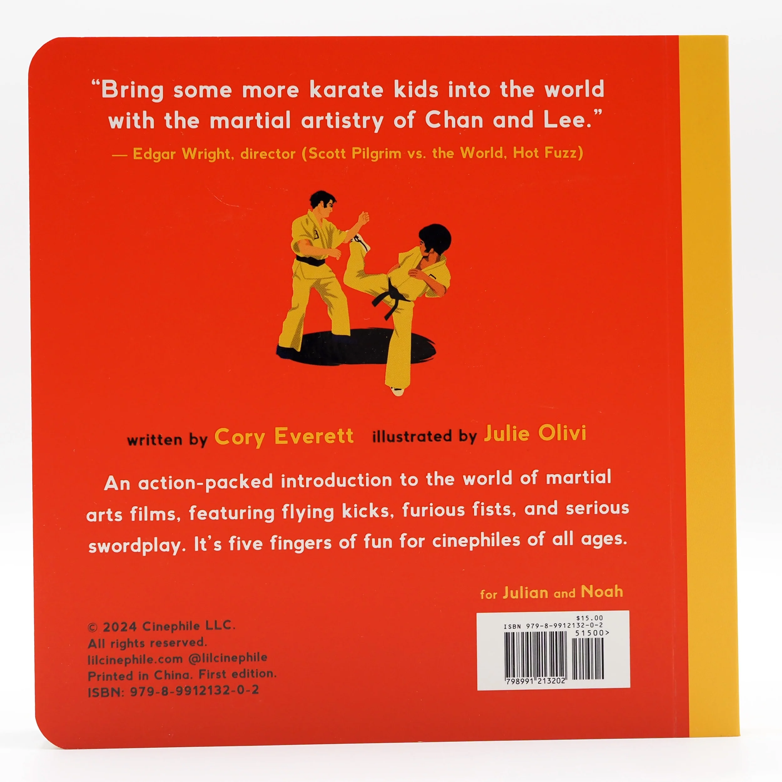 My First Kung Fu Movie - Hardcover Children's Book - Image 2