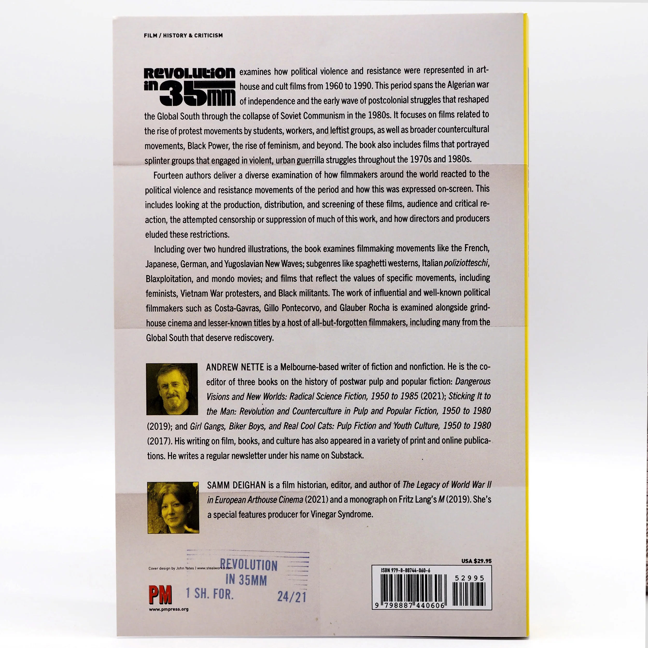 Revolution in 35mm: Political Violence and Resistance in Cinema from the Arthouse to the Grindhouse, 1960–1990 - Paperback Book - Image 2