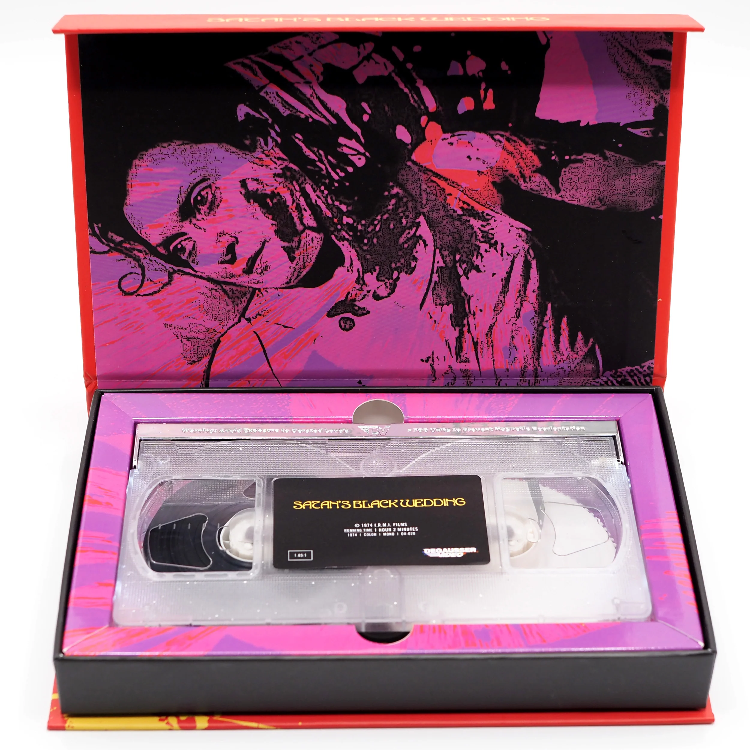 Satan's Black Wedding - Limited Edition Deluxe LED VHS - Image 4