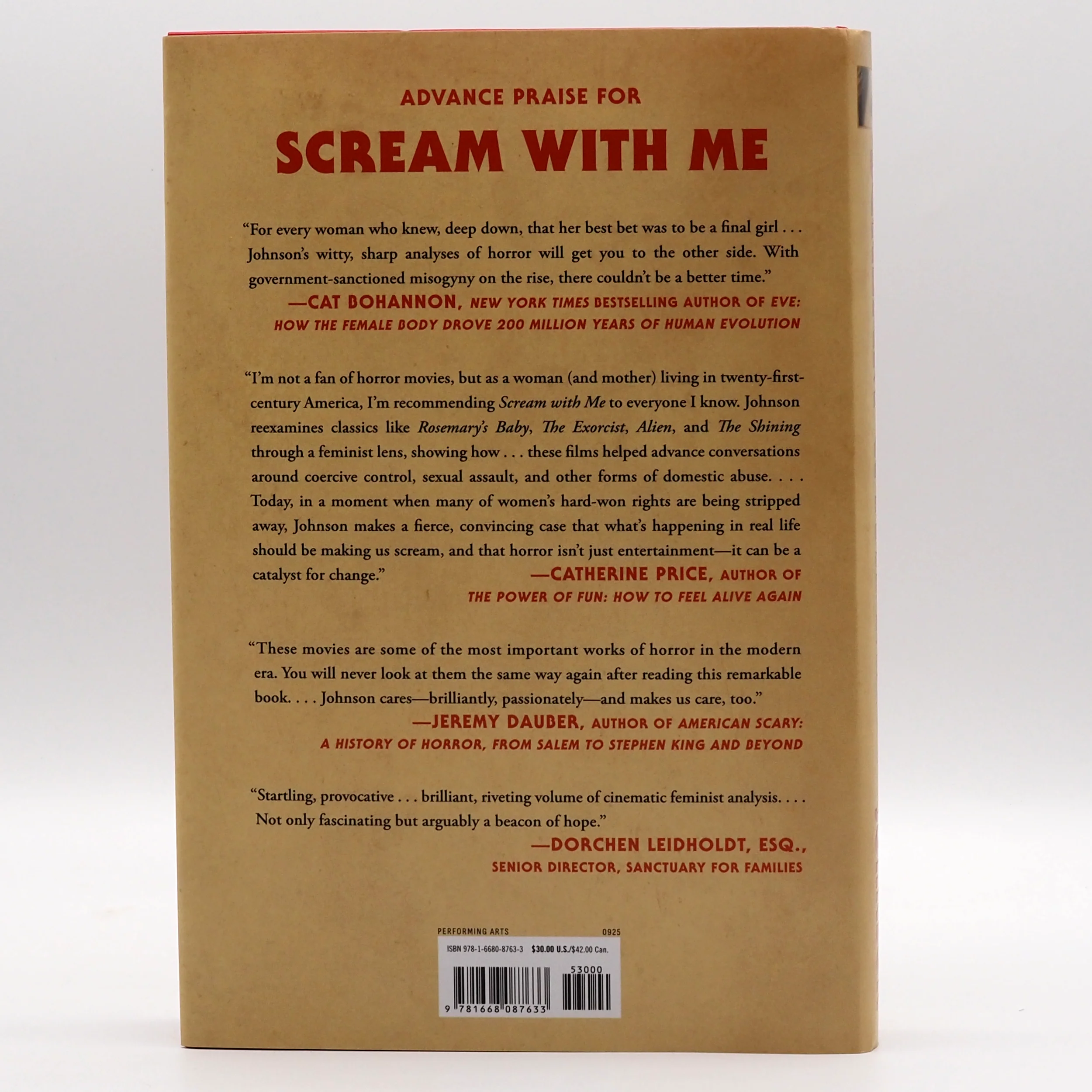 Scream with Me: Horror Films and the Rise of American Feminism (1968-1980) - Hardcover Book - Image 2