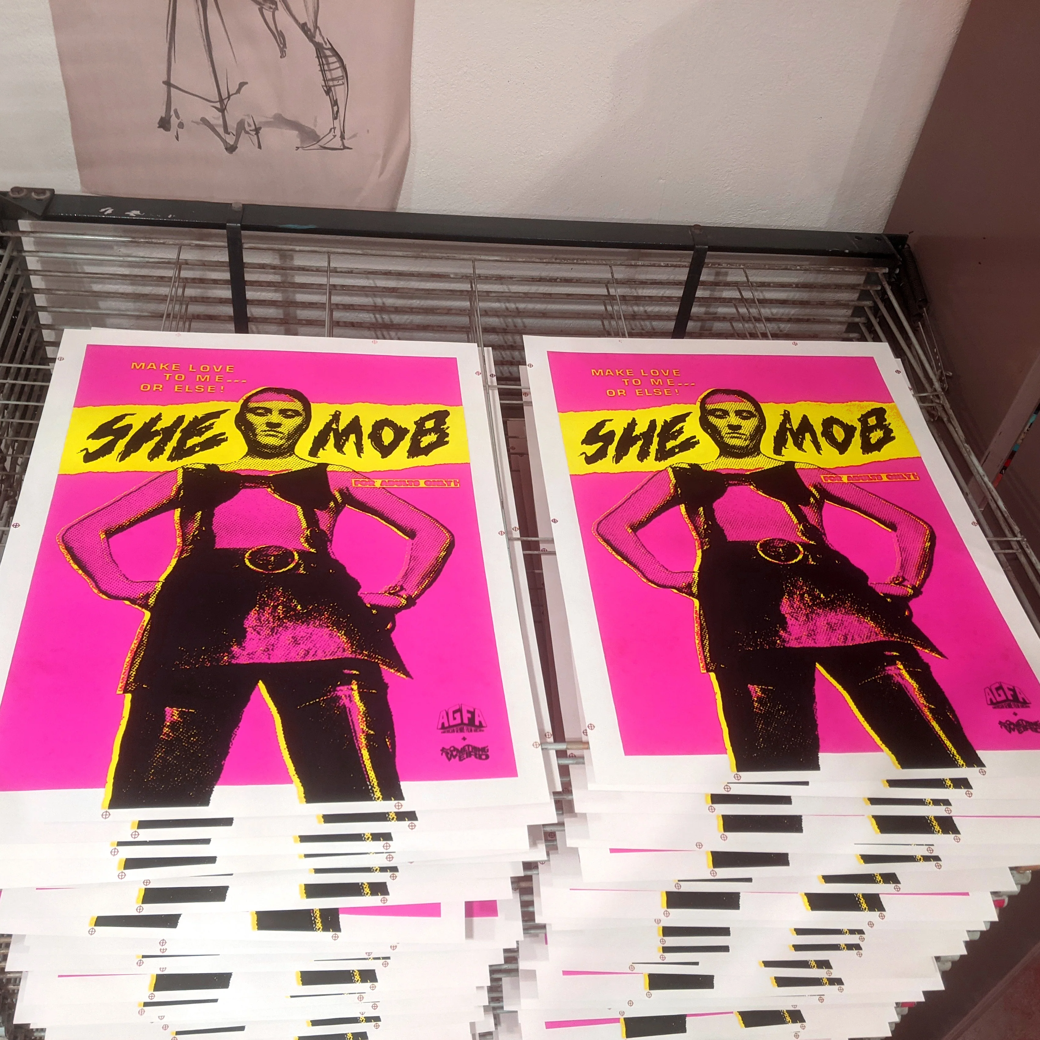 She Mob - Limited Edition Screen Print - Image 11