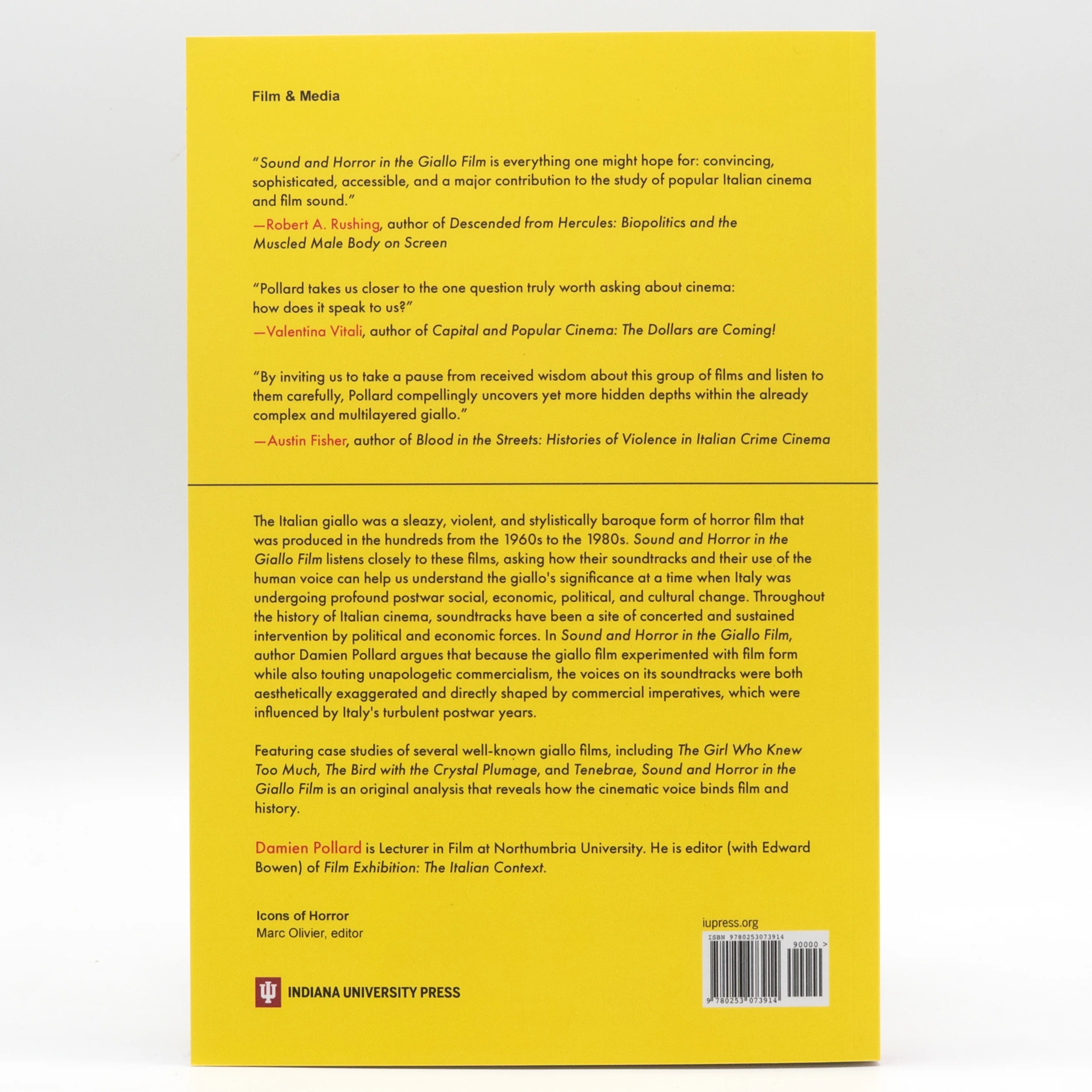 Sound and Horror in the Giallo Film - Paperback Book - Image 2