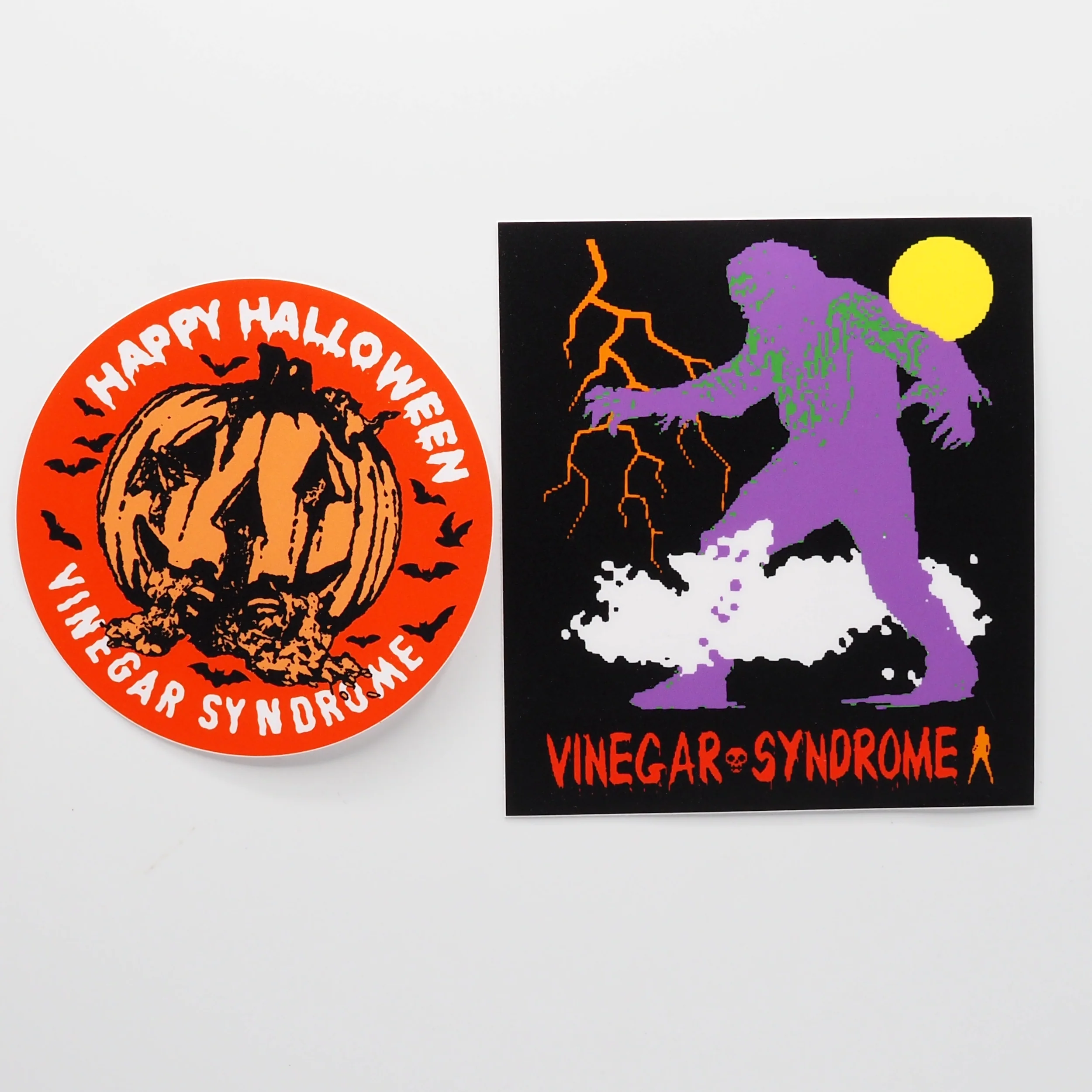 Vinegar Syndrome Halloween Stickers