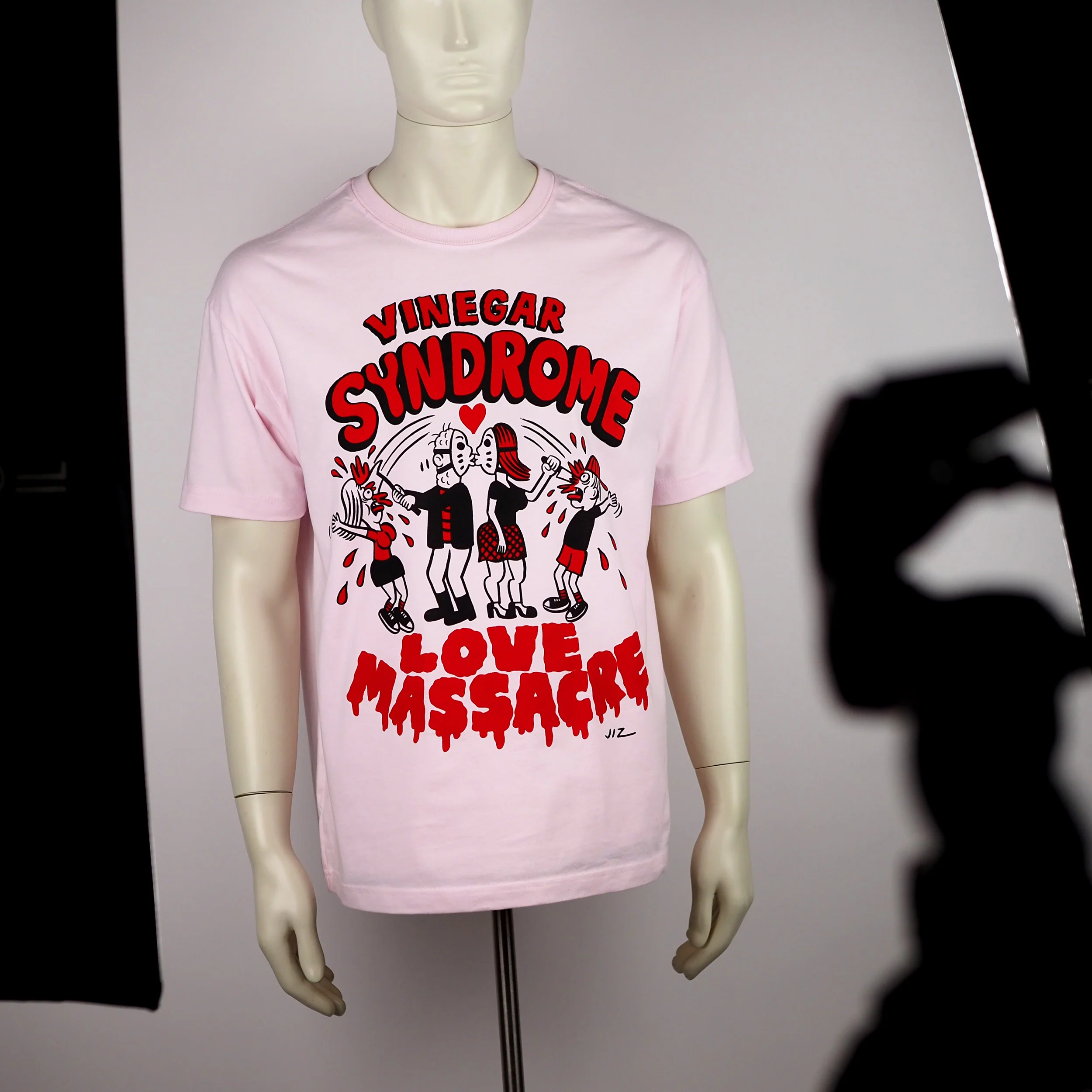 Vinegar Syndrome Love Massacre - Relaxed Fit Heavyweight Shirt - Image 7