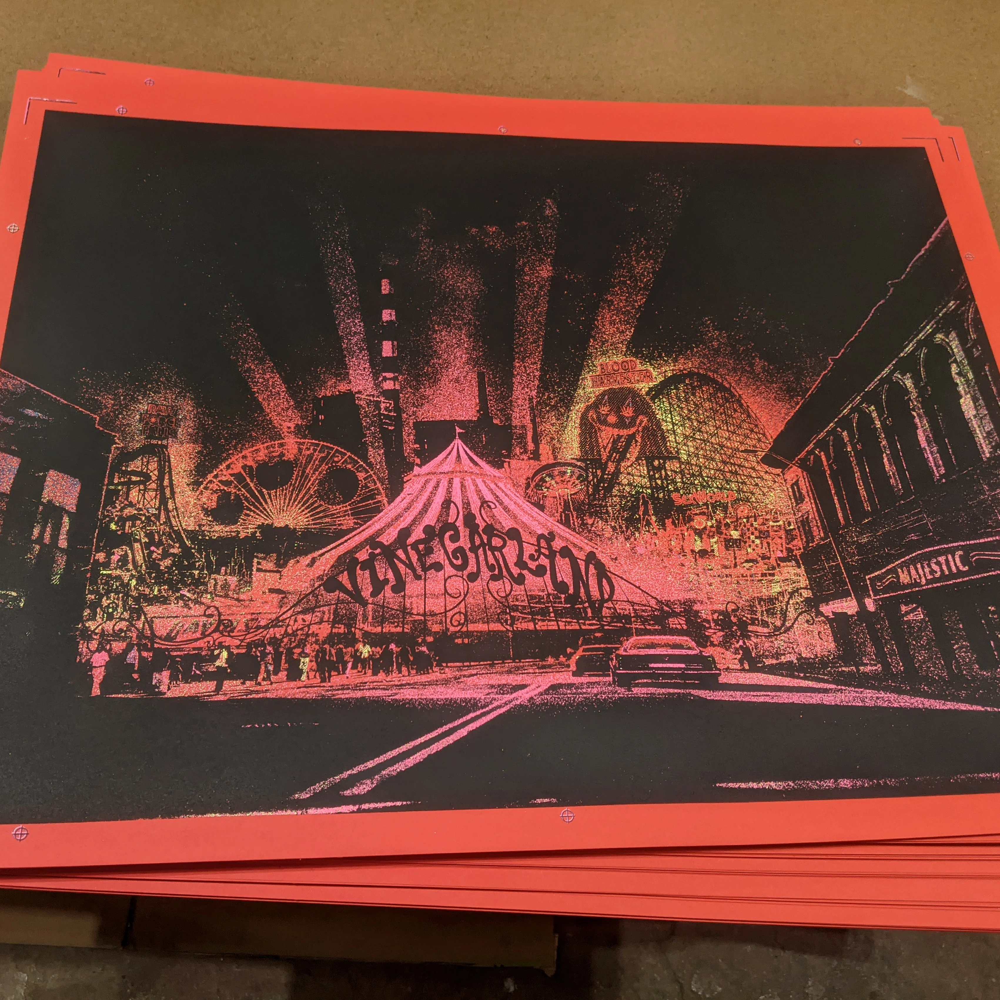 Vinegarland 66.6 Variant - Limited Edition Screen Print - Image 16