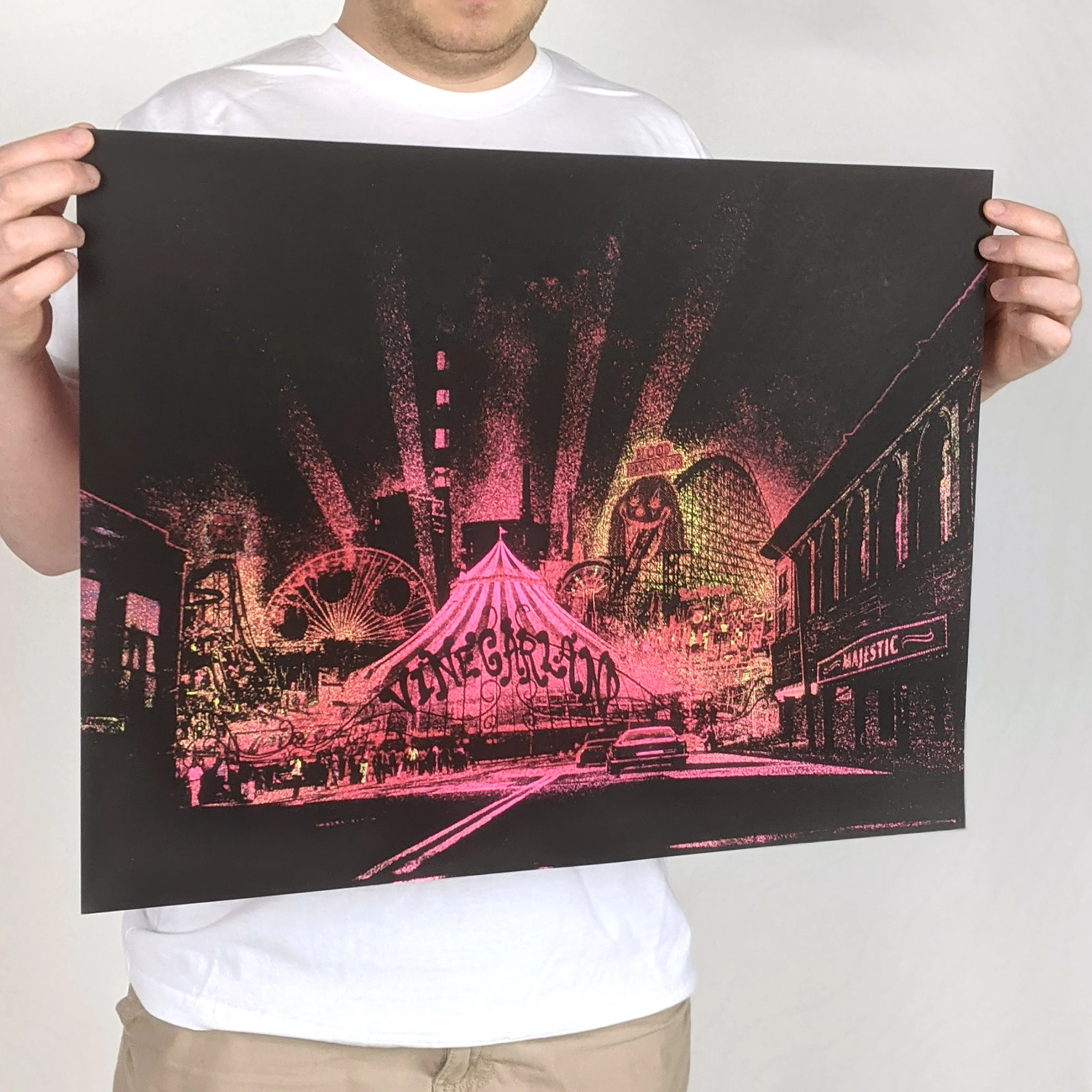 Vinegarland 66.6 Variant - Limited Edition Screen Print - Image 3