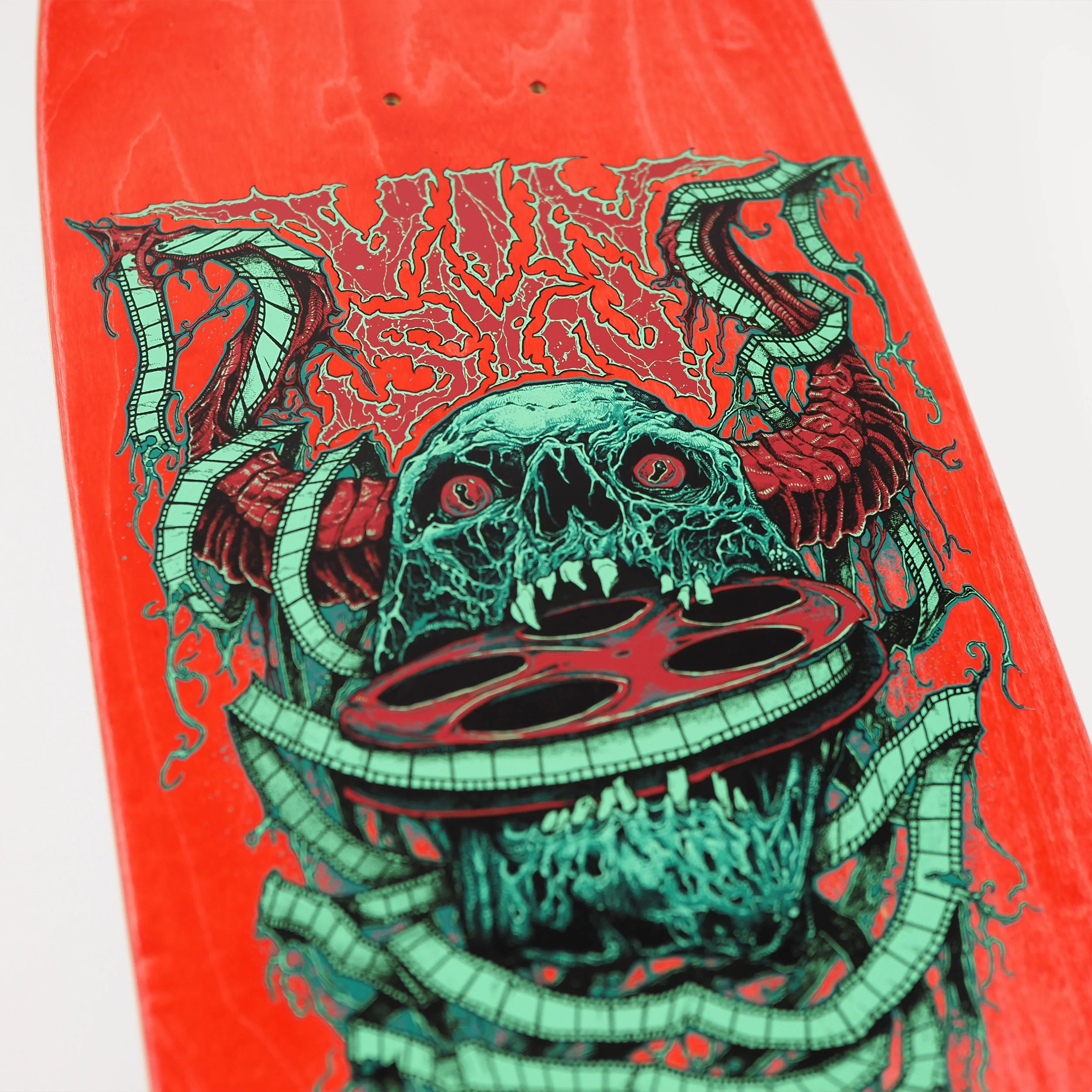 VinSyn Reel Skull - NEW Variant Skate Deck - Image 8