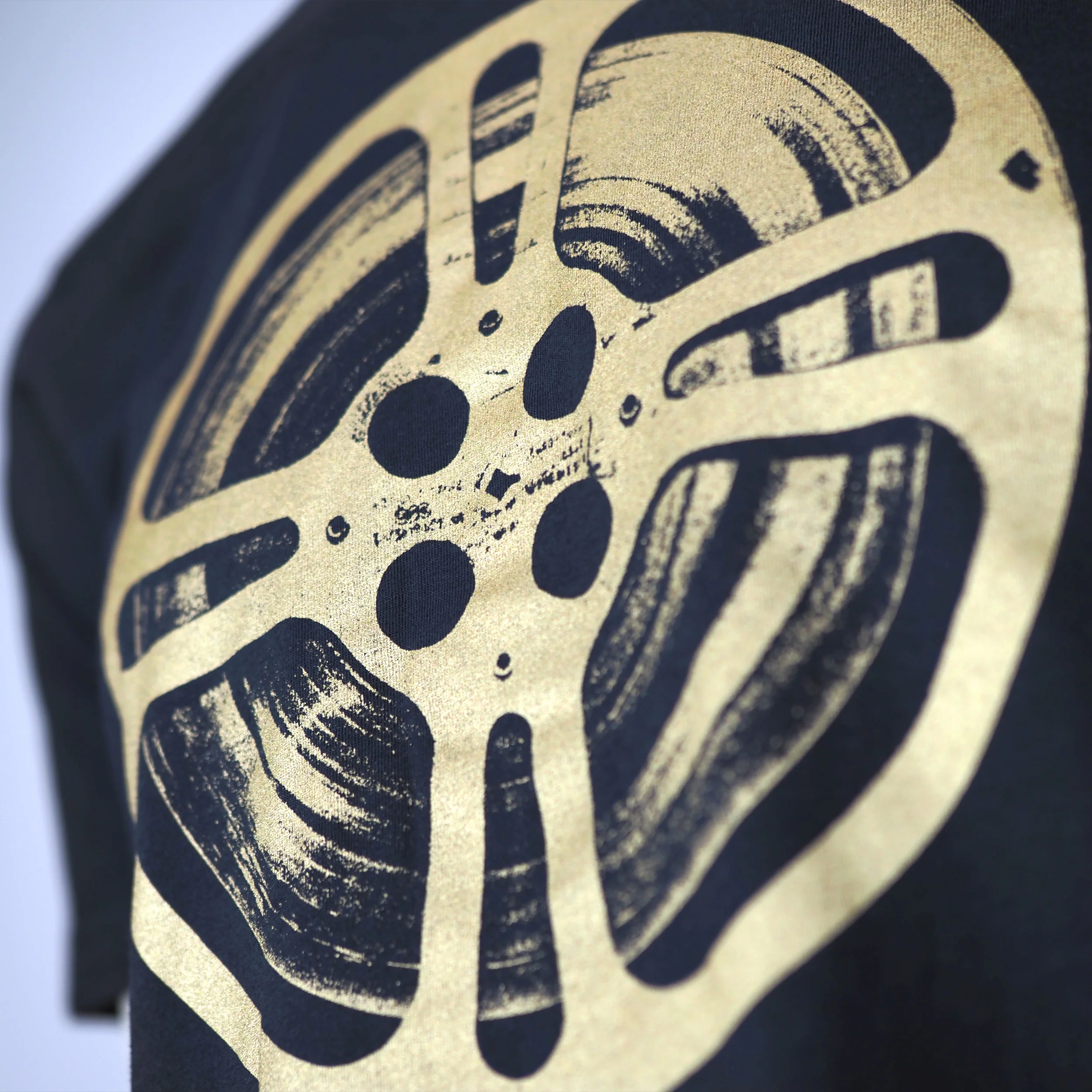 VS 16mm Film Reel - Metallic Gold - Shirt - Image 5