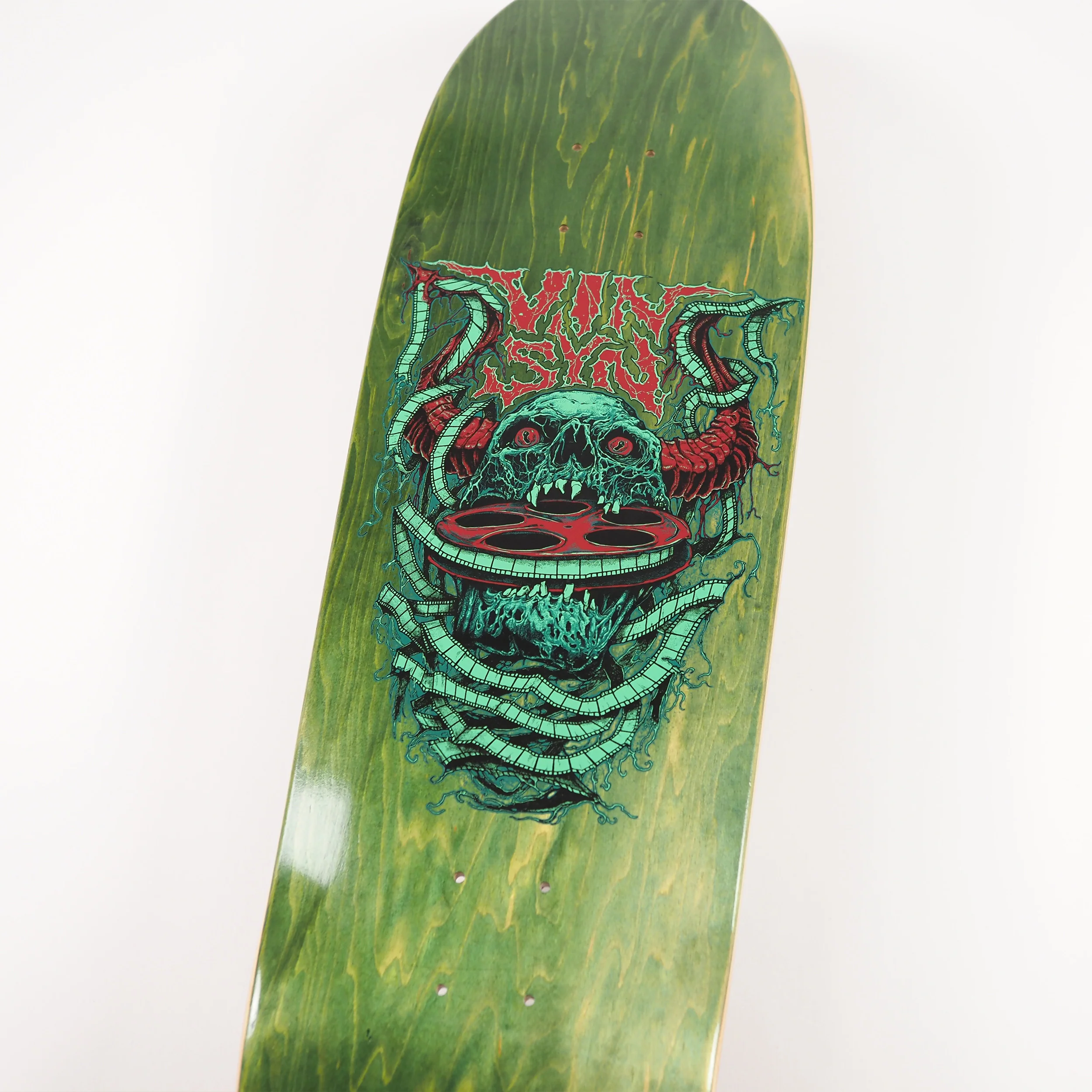 VinSyn Reel Skull - Skate Deck - Image 4