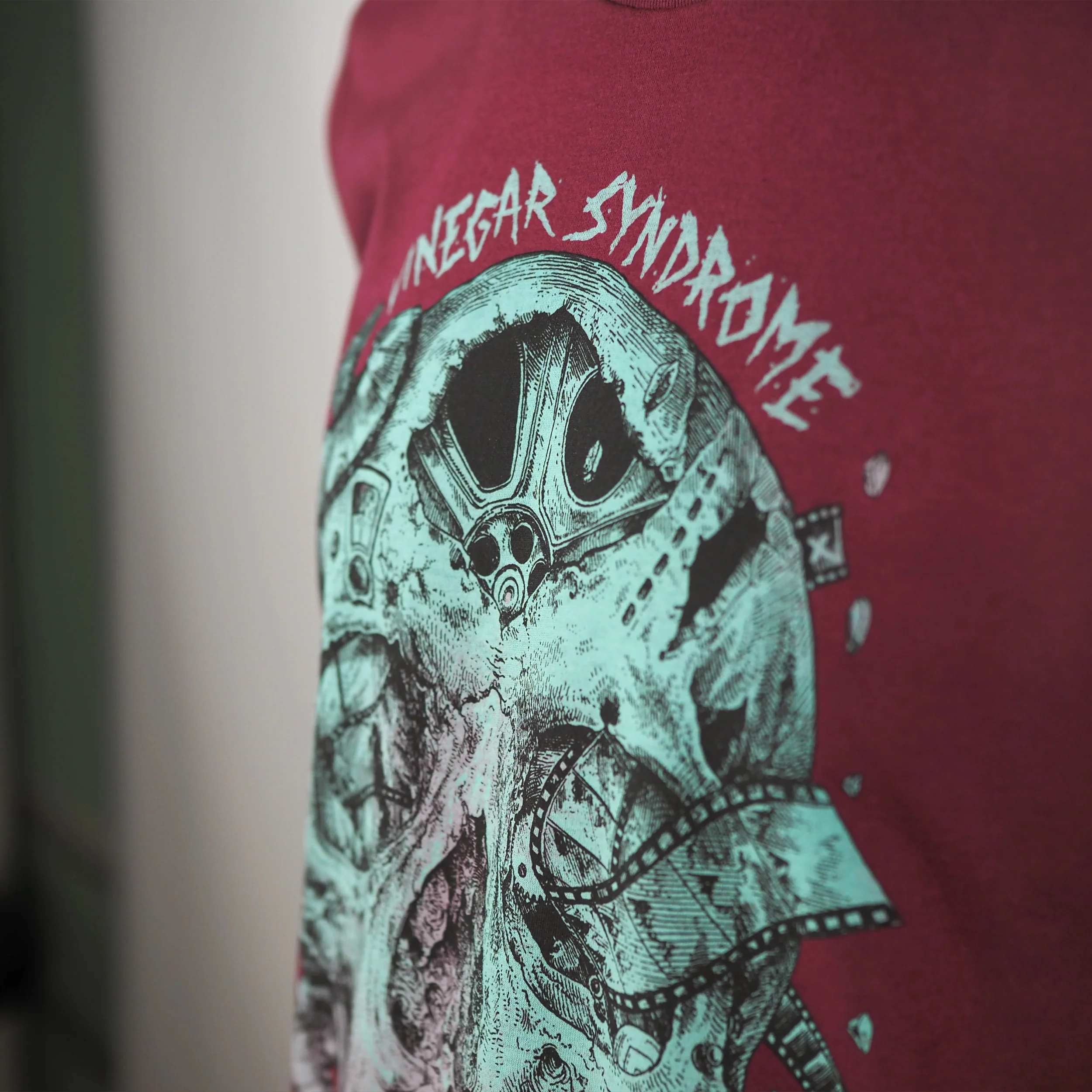 VS Skulluloid - Maroon Variant - Shirt - Image 6