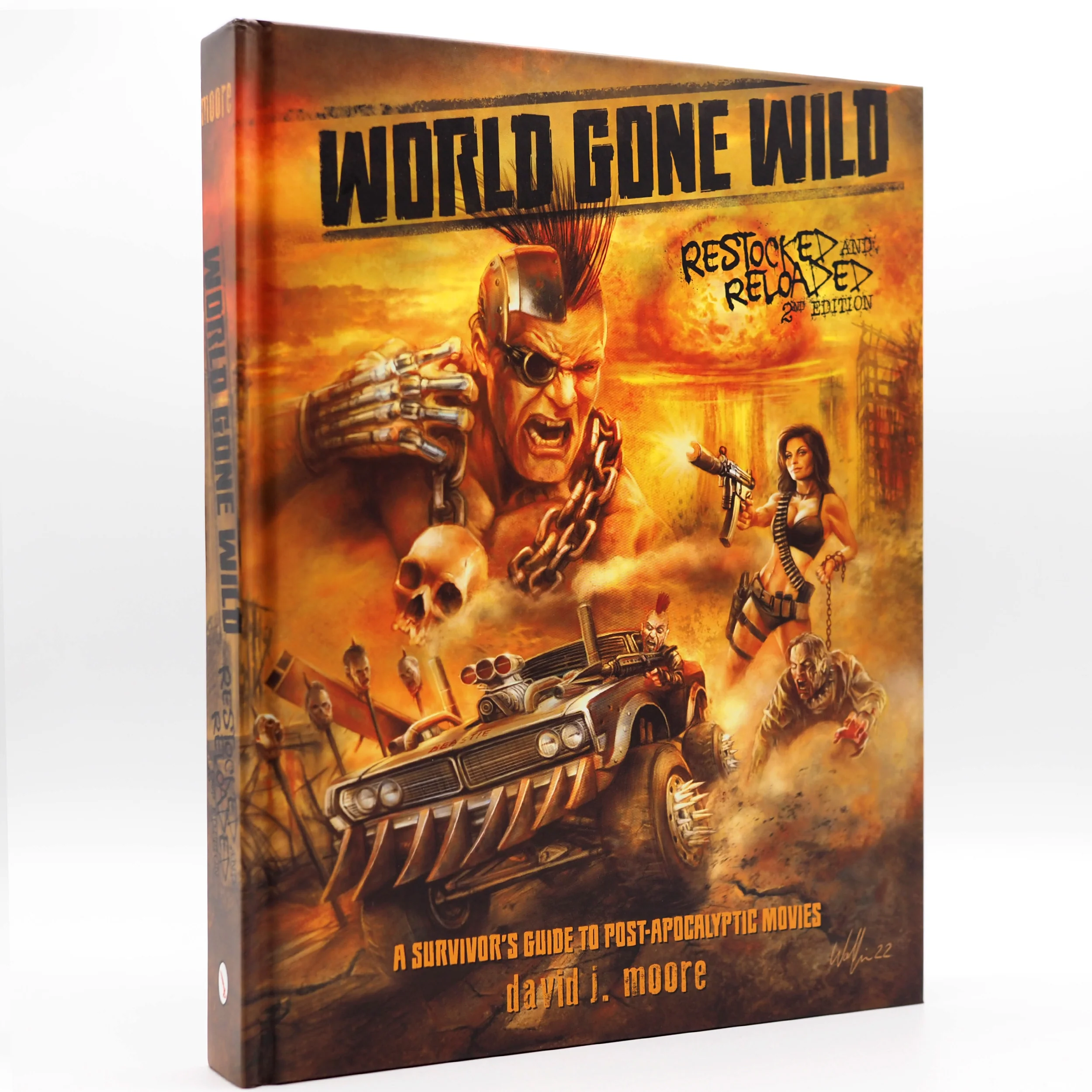 World Gone Wild, Restocked and Reloaded 2nd Edition : A Survivor's Guide to Post-Apocalyptic Movies - Hardcover Book - Image 4
